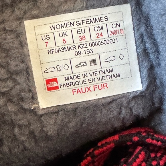 The North Face Shellista Winter Boots Waterproof Women Size 7 NWOT - Picture 9 of 9